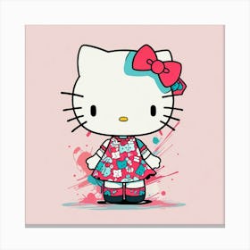 Hello Kitty 5 Canvas Print