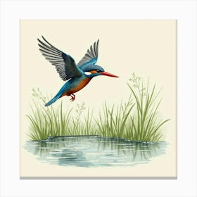 Kingfisher Canvas Print