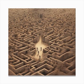 Labyrinth Canvas Print