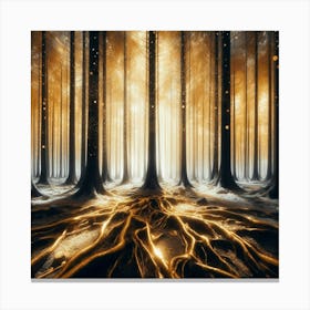 Dark Forest 41 Canvas Print