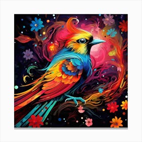 Colorful Bird 1 Canvas Print