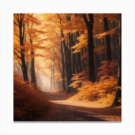 Autumn Forest Canvas Print