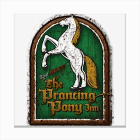 The Prancing Pony Canvas Print