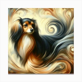 Papillon Canvas Print