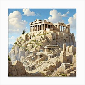 Parthenon 3 Canvas Print