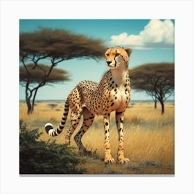 Cheetah 4 Canvas Print