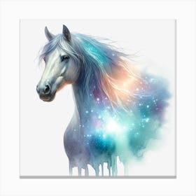 Galaxy Horse 1 Canvas Print