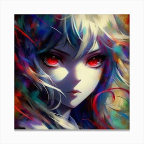 A young female 3 Canvas Print