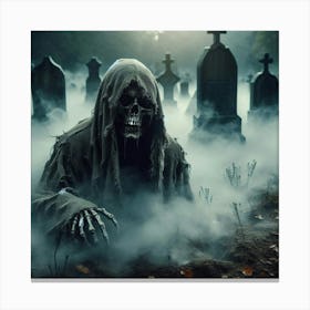 Gravezom Canvas Print