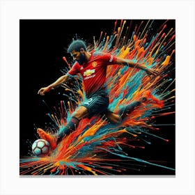 Manchester United Soccer Player 1 Canvas Print
