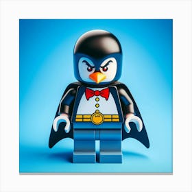 Penguin from Batman in Lego style Canvas Print