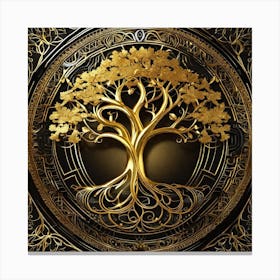 Tree Of Life 349 Canvas Print