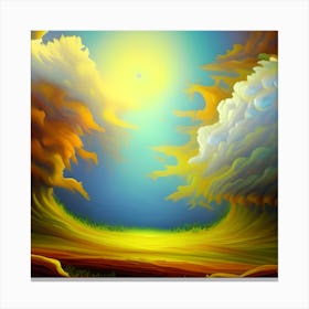 Golden 2 Canvas Print