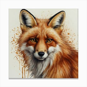 Fox c 1 Canvas Print