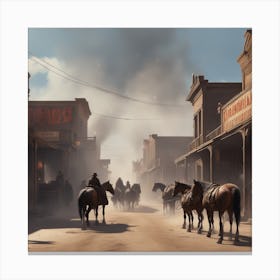 Red Dead Redemption 2 1 Canvas Print