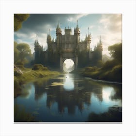 Fantasy Castle 3 Canvas Print