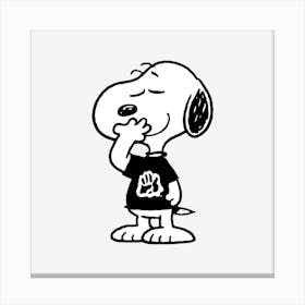 Dabbing Snoopy Series (2) Canvas Print