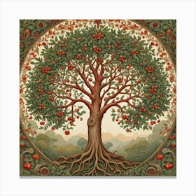 William Morris Floral Pattern Floral Reverie (1) Canvas Print