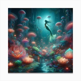 Mermaid 1 Canvas Print