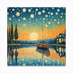 Starry Night 3 Canvas Print