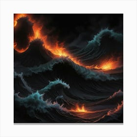 Dark Seas Canvas Print