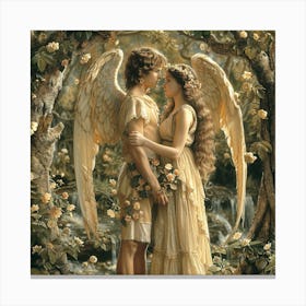 Angels Of Love 1 Canvas Print