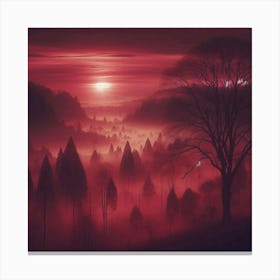 Misty Forest 2 Canvas Print