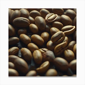 Coffee Beans 377 Canvas Print