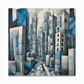 Cityscape 12 Canvas Print