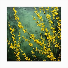 Forsythia 3 Canvas Print