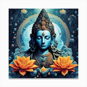 Divine lord Canvas Print