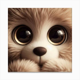 Cute Teddy Bear Canvas Print