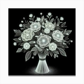 Bouquet Of Flowers Canvas Print