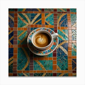 Latte Art 45 Canvas Print