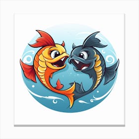 Koi Fish 2 Canvas Print