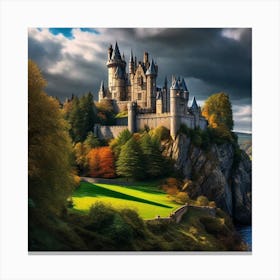 Hogwarts Castle 15 Canvas Print