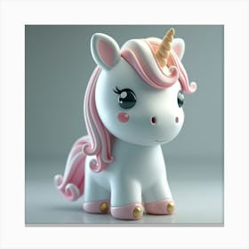 Vanilla Unicorn Canvas Print