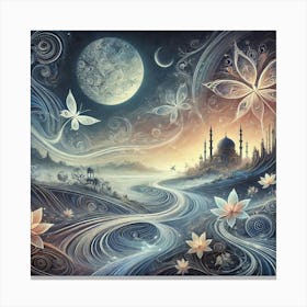 Islamic Art Canvas Print