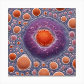 Cell Nucleus Canvas Print