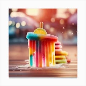 Ice Pops Canvas Print