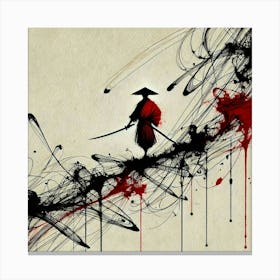 Samurai 60 Canvas Print