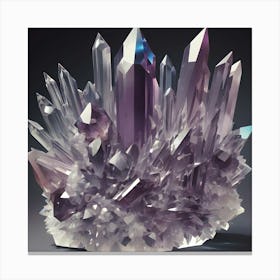 Synthesis Of Crystal 2 Canvas Print