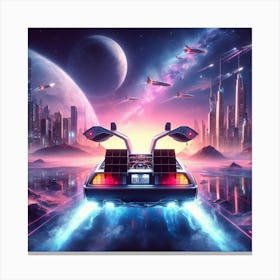 Back To The Future Canvas Print