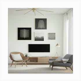 Maddies Mood Living Room Art P (2) Canvas Print