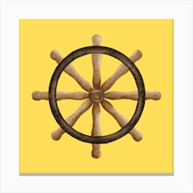 Ship Wheel Canvas Print