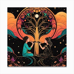 Tree Of Life 4 Canvas Print