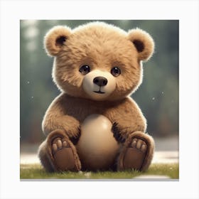 Teddy Bear 1 Canvas Print