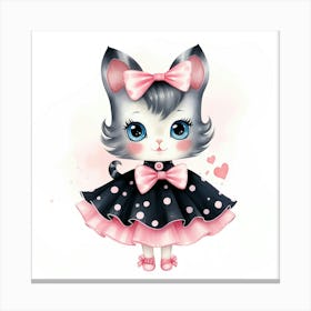 Kitty Cat Canvas Print