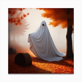 Ghost In The Woods 9 Canvas Print