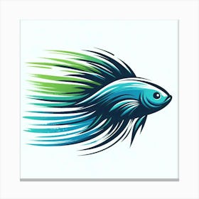 Fish In The Water Canvas Print
